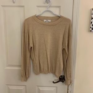 beige sweater